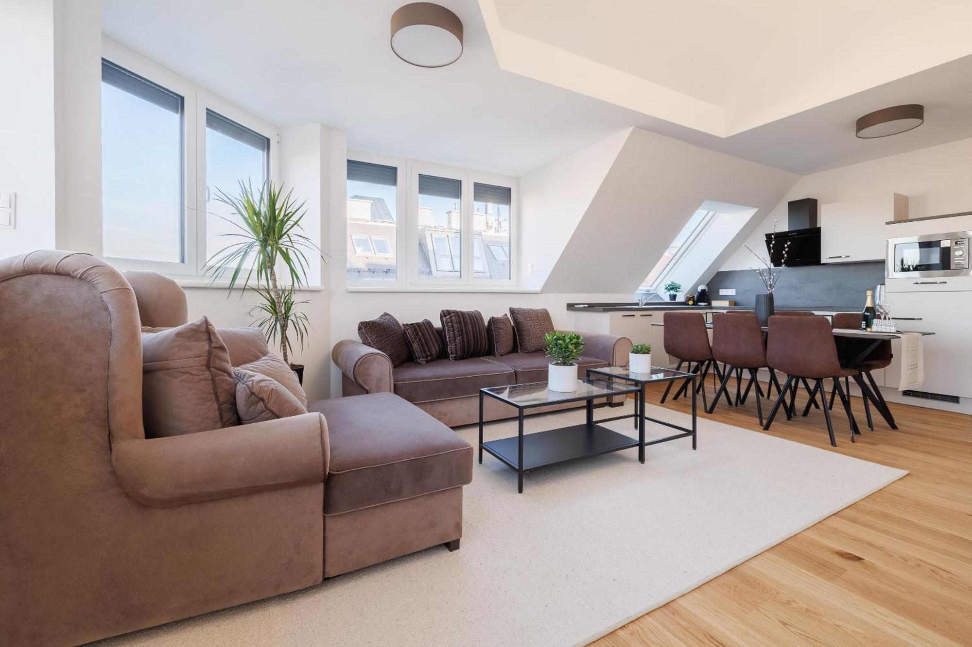 וינה Symphony Apartments 40 - Modern Loft With Terrace And Grill In Central Location מראה חיצוני תמונה